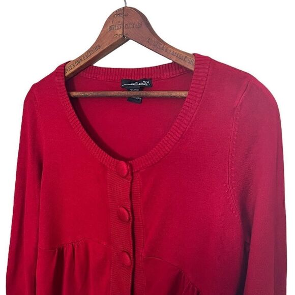 Willi Smith Large Button Cardigan Sweater - Picture 3 of 7